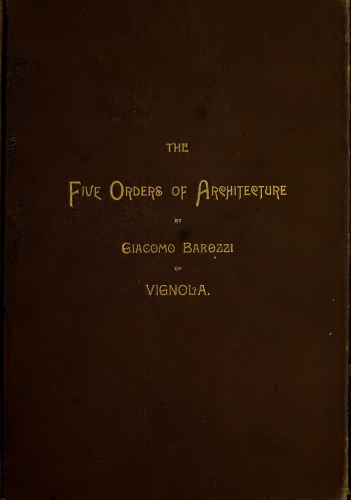 The Five Orders of Architecture