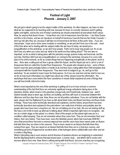 FOL 2007 Transcript