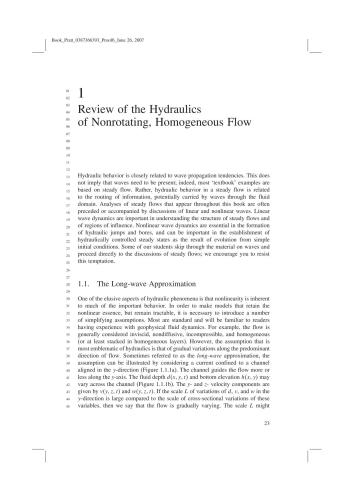 Rotating Hydraulics: Nonlinear Topographic Effects in the Ocean and Atmosphere