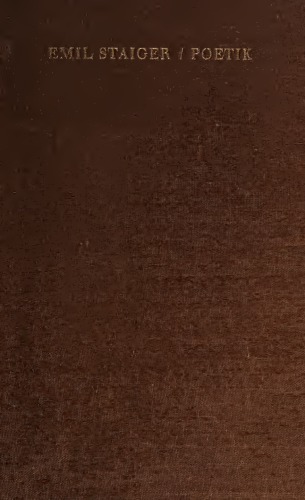 Grundbegriffe der Poetik