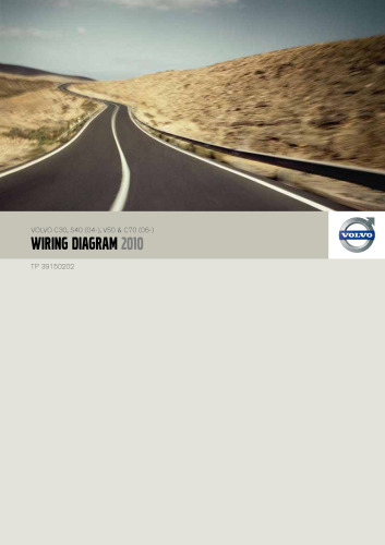 Volvo Wiring Diagram: S40 (04-), V50, C30, C70 (06-) - 2010 - TP 39167202