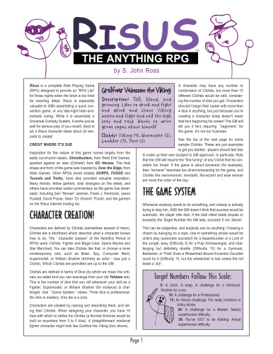 The Risus Companion