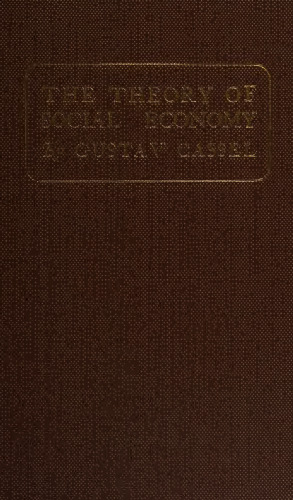 The theory of social economy