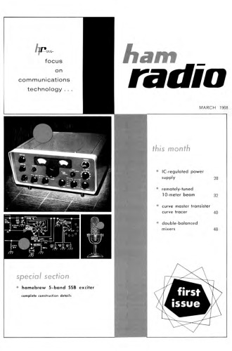 Ham Radio Magazine - March 1968
