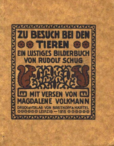 Zu Besuch bei den Tieren : Ein lustiges Bilderbuch