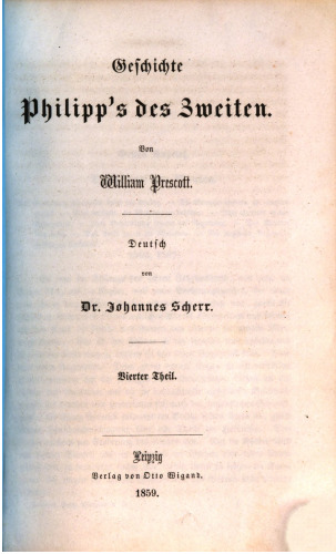 Geschichte Philipps des Zweiten