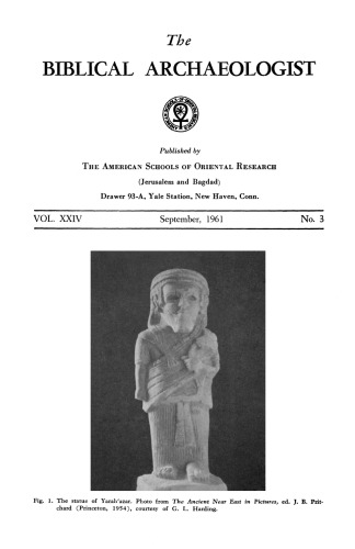 [Magazine] The Biblical Archaeologist. Vol. 24. No 3
