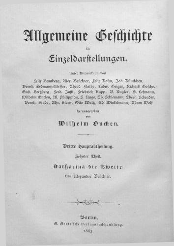 Katharina die Zweite
