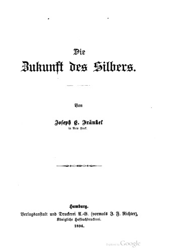 Die Zukunft des Silbers