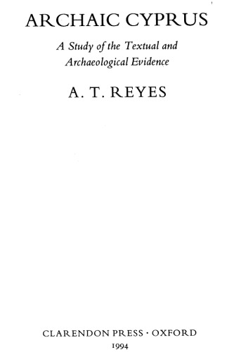 Archaic Cyprus