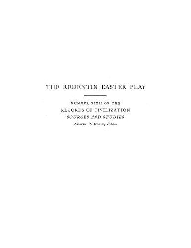 The Redentin Easter play