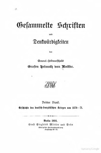 Geschichte des deutsch-französischen Krieges 1870-71