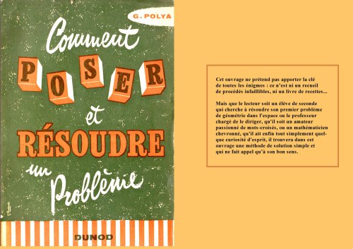 Comment poser et résoudre un problème