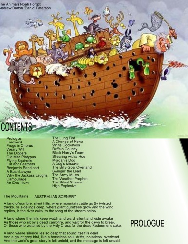 The animals Noah forgot