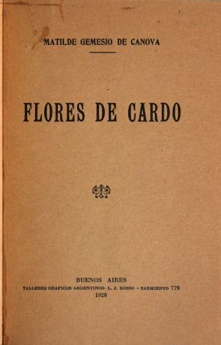 Flores de cardo