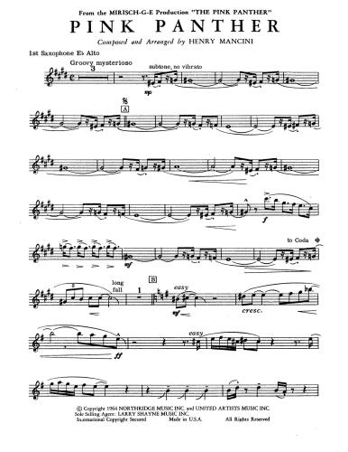 Pink panther (big band)