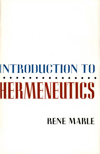 Introduction to Hermeneutics