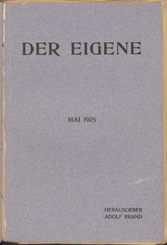 Der Eigene: Mai 1905