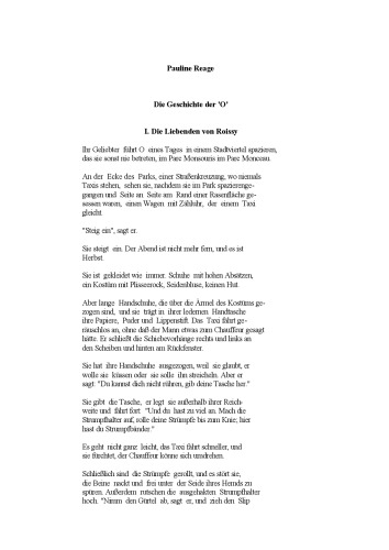 Geschichte der O