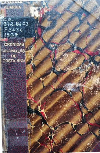 Crónicas coloniales de Costa Rica