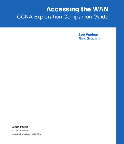 Accessing the WAN CCNA Exploration Companion Guide