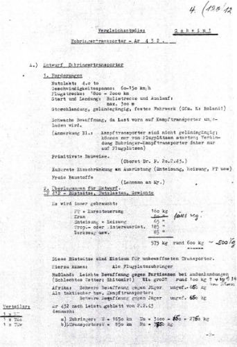 Vergleichsstudie Ar 432
