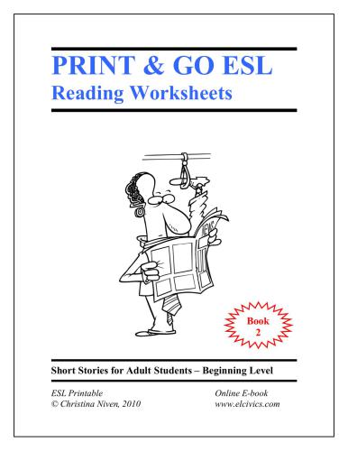 Short Stories for Adult Students - Beginner level - Book 2