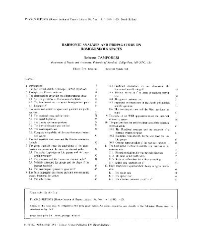 Physics Reports vol.196