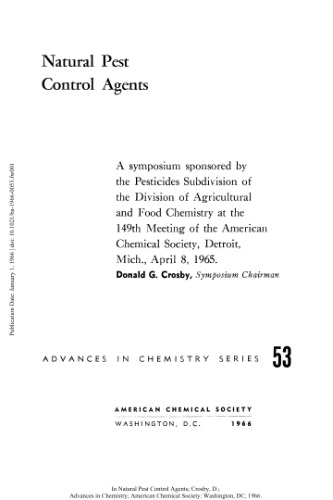 Natural Pest Control Agents