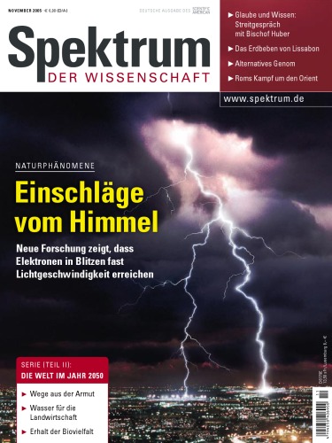 Spektrum der Wissenschaft November 2005