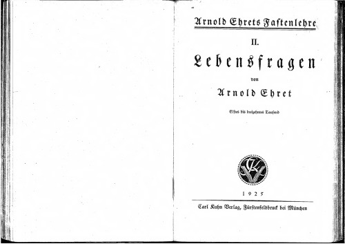 Lebensfragen