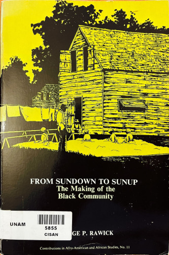 From sundown to sunup. The making of the black communuty