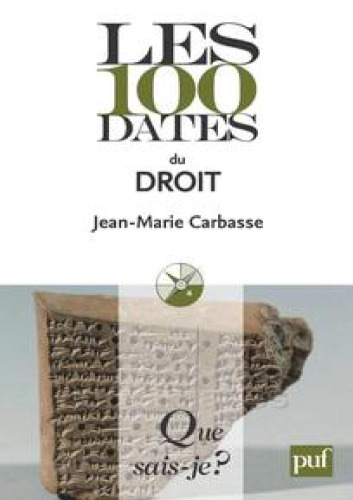Les 100 dates du Droit