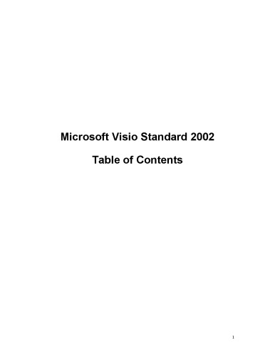 Microsoft Visio Standard 2002 Norasyikin Mahmud