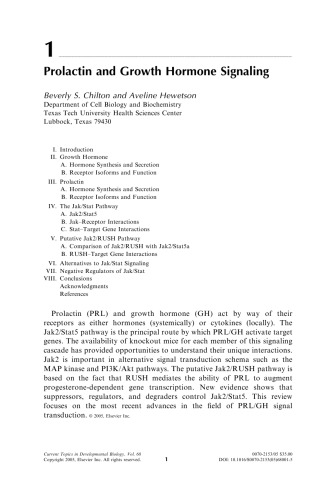 Current Topics in Developmental Biology, Volume 68 (Current Topics in Developmental Biology)