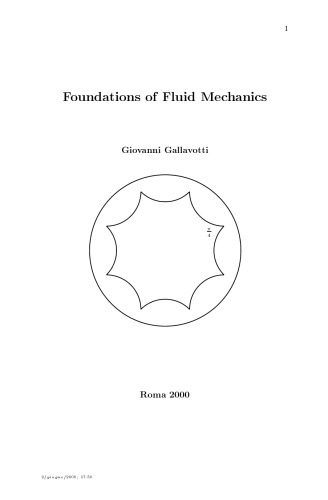 Foundations of Fluid Mechanics