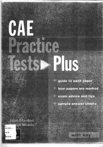 CAE Cambridge Practice Tests Plus 1
