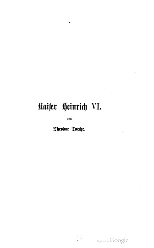 Kaiser Heinrich VI.