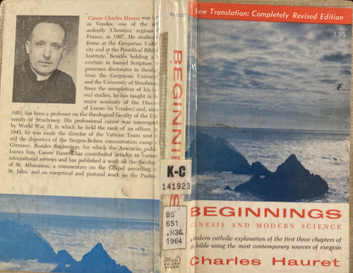 Beginnings: Genesis and Modern Science