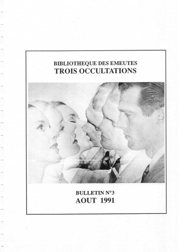 Bulletin n°3