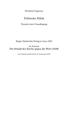 Politische Ethik