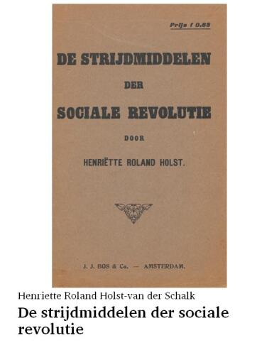 De strijdmiddelen der sociale revolutie