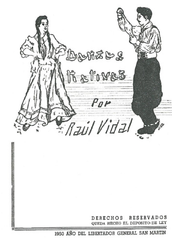 Nuestras danzas nativas; referencias y explicaciones para bailarlas.