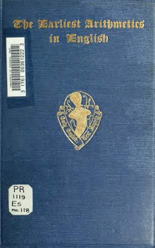 The Earliest Arthimetics in English