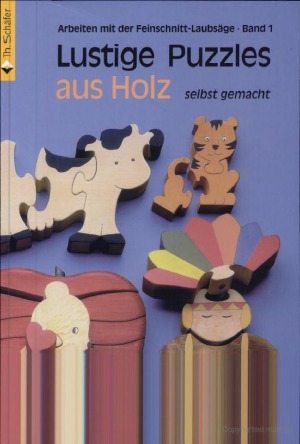 Lustige Puzzles aus Holz selbst gemacht