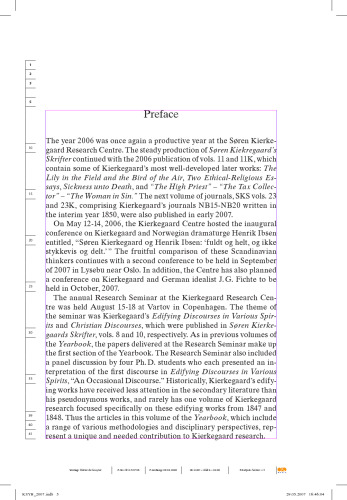 Kierkegaard Studies Yearbook 2007