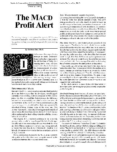 The MACD Profit Alert