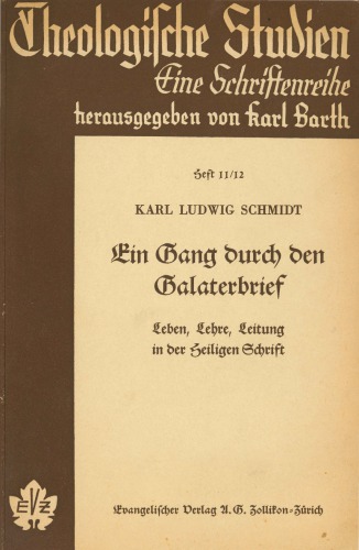 Ein Gang durch den Galaterbrief