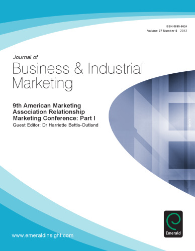 9th American Marketing Association Relationship Marketing Conference, Part I