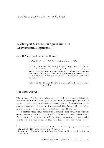 General relativity and gravitation Vol. 32